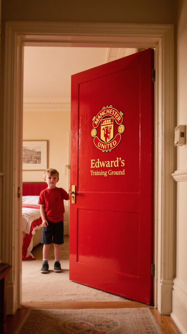 Boys Personalised Bedroom Door