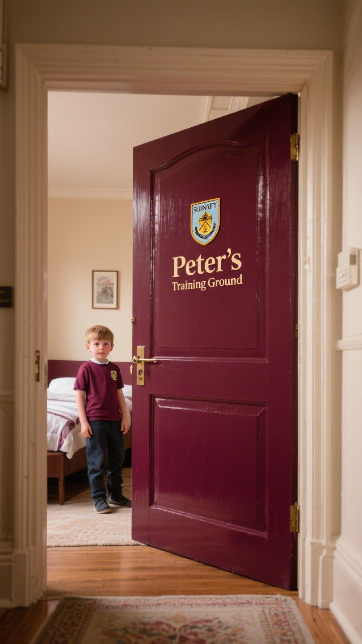 Boys Personalised Bedroom Door
