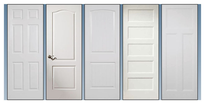 CHOOSE FROM THESE DOOR DESIGNS